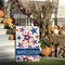 4th of July Garden Flags 12X18 IN Double Sided Welcome Patriotic Star Flag for Memorial Independence Farmhouse Yard Outside Decoration